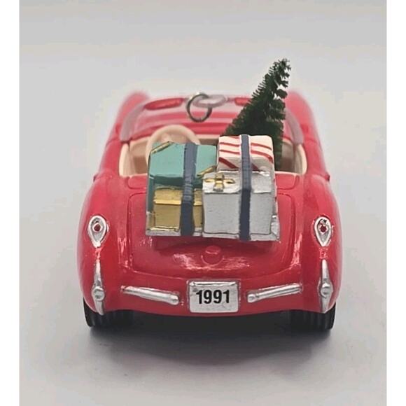 1991 Hallmark Ornament 1957 Chevrolet Corvette Classic American Cars New U12 - Picture 4 of 10
